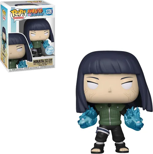Miniatura 3 de Funko Animación: Naruto Shippuden - Hinata Hyuga Byakugan Princesa con dos puños de león Edición especial Multicolor Figura de vinilo exclusiva Común