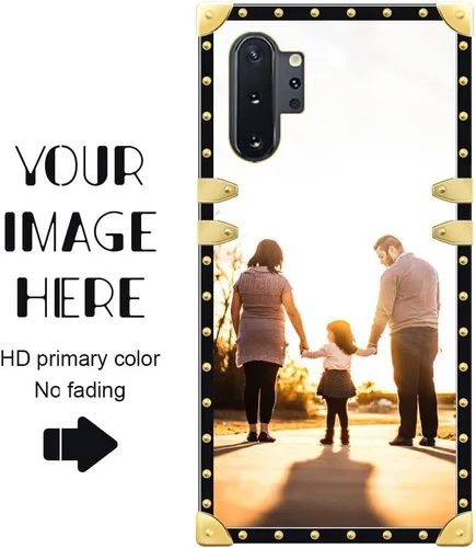 Miniatura 2 de Funda personalizada compatible con Samsung Galaxy Note 10 Plus, funda con patrón de bricolaje Note 10 Plus, TPU suave a prueba de golpes, parte