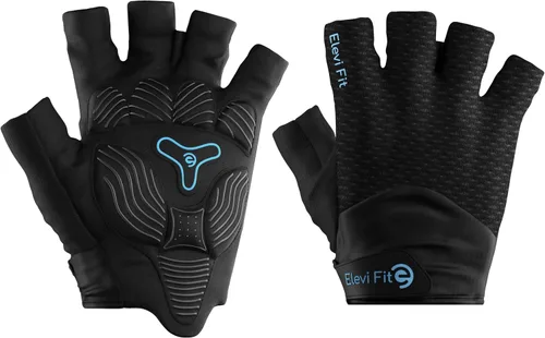 Elevi Fit - Guantes de entrenamiento para hombres y mujeres, guantes de levantamiento de pesas con almohadillas de silicona antideslizantes, guantes