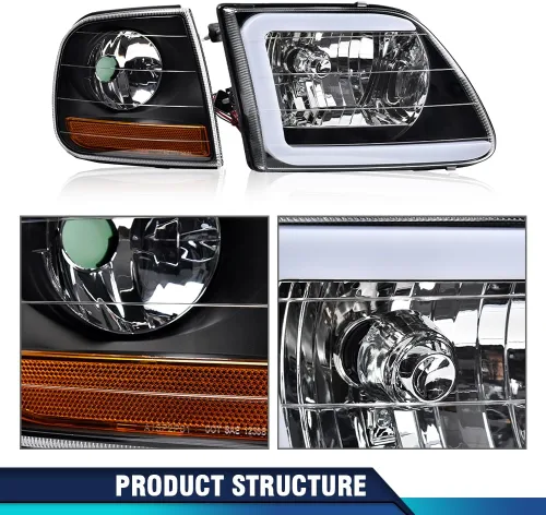 Miniatura 9 de KIT DE LUCES LED PIT66 PARA LUZ DIURNA Y DE ESTACIONAMIENTO EN ESQUINA Compatible con Ford Expedition 1997-2002/Se ajusta a Ford F150 1998-2003