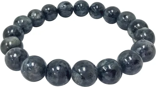 Miniatura 72 de Gem Avenue Handmade Round Bead Stretch Bracelet Unisex Natural Stone Beaded Jewelry for Men & Women, Elastic Wristband for Daily Wear