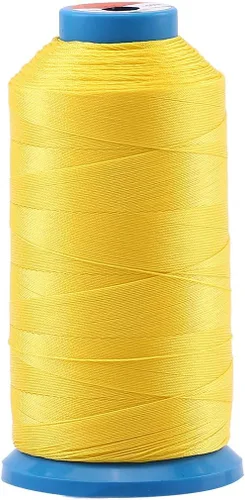 Miniatura 35 de Selric [1500 yardas/recubierto/sin desenredo/22 colores disponibles] Hilos de nailon prensado resistentes #69 T70 tamaño 210D/3 para tapicería