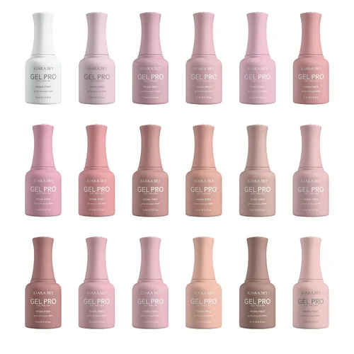 Miniatura 8 de KIARA SKY Gel Pro Colección de esmaltes de uñas de gel sin hema, 18 colores cada botella de 0.5 onzas líquidas, The Autumn Essence