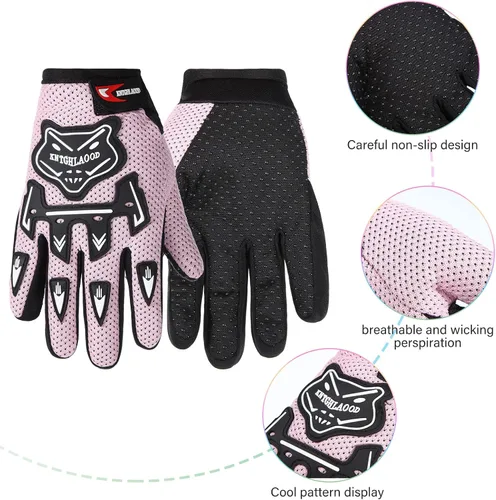 Miniatura 3 de Frienda Guantes deportivos de invierno para niños, guantes de carreras de deportes de potencia, guantes de motocross, guantes de bicicleta sucia