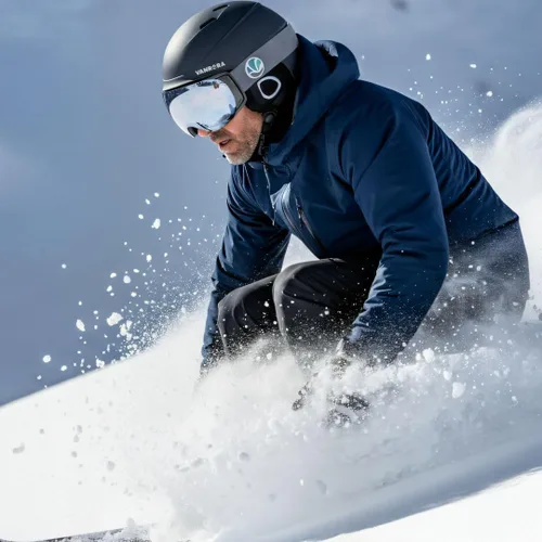 Miniatura 2 de VANRORA Casco de esquí, casco de snowboard para hombres y mujeres, ventilación con control de clima, ajuste de esfera, compatible con gafas, forro
