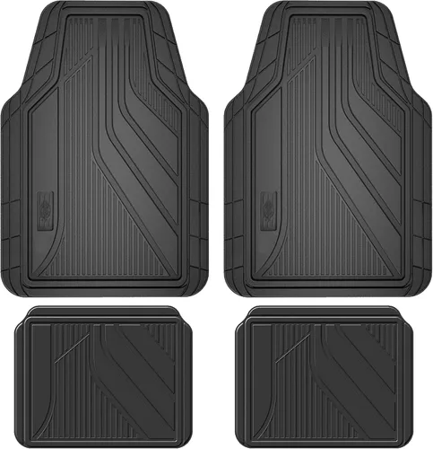 Miniatura 11 de Dickies DuraSport - Alfombrillas de 2 piezas para bandeja profunda, alfombrillas resistentes para automóviles, camiones, SUV, color negro