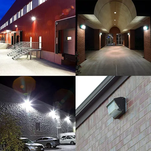 Miniatura 7 de Luminaria LED de Pared con Fotocélula de Anochecer a Amanecer, 80W 10500LM 5000K Luz de Día, Entrada AC100-277V, Equivalente a 500W HPS/HID