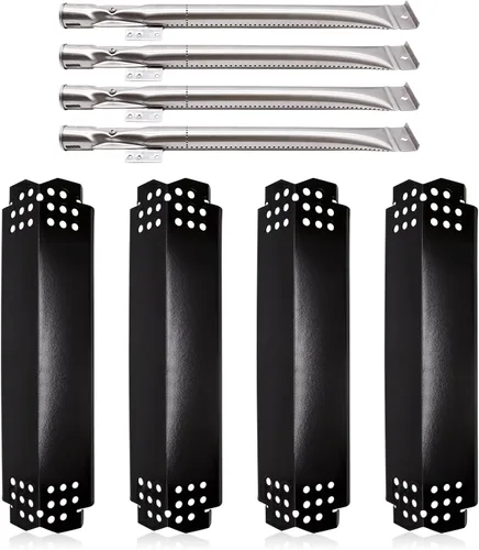 Piezas de repuesto para parrilla Home Depot Nexgrill 720-0830H 720-0783E 720-0888 720-0888N 720-0864 720-0864M, escudos de placa térmica de acero