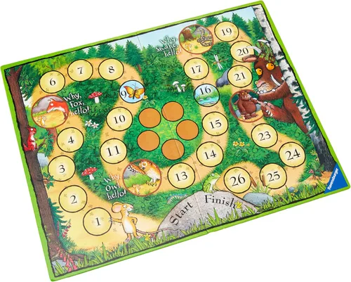 Miniatura 2 de Ravensburger The Gruffalo - Juego de mesa de madera oscura profunda para niños de 3 años en adelante, juguete Gruffalo