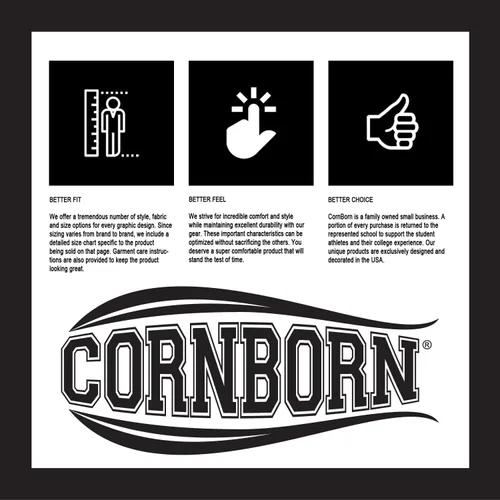 Miniatura 3 de CornBorn Elige tu diseño - Camisetas de manga larga de voleibol de Nebraska Voleibol Script Huskers - Blanco