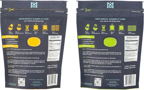 Miniatura 2 de Magical Butter Paquete completo para hacer gomitas, kit para hacer gomitas, con mezclas, moldes y accesorios, todo para gomitas caseras profesionales