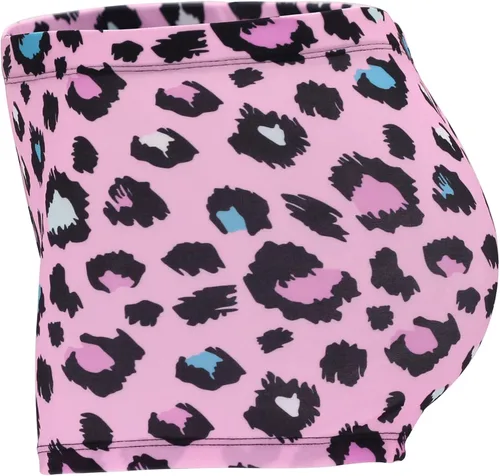 Miniatura 3 de Rosdeer Pantalones cortos de gimnasia brillantes para niñas de 2 a 14 años