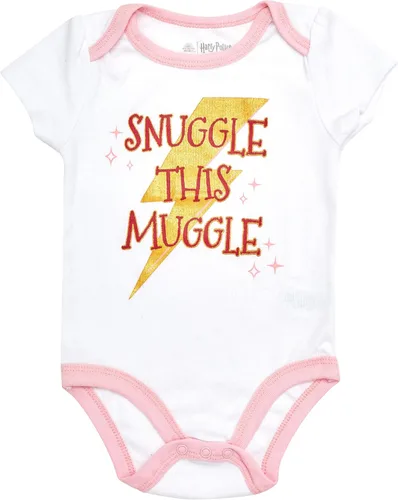 Miniatura 6 de Harry Potter Paquete de 5 mamelucos para bebé, regalos para bebés, paquete múltiple