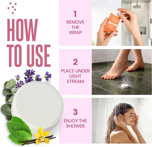Miniatura 7 de Cleverfy Shower Steamers - Aromaterapia - Regalos de cumpleaños para mujeres, mamá, esposa, abuela, ella, mejor amiga, hija, hermana, adolescentes