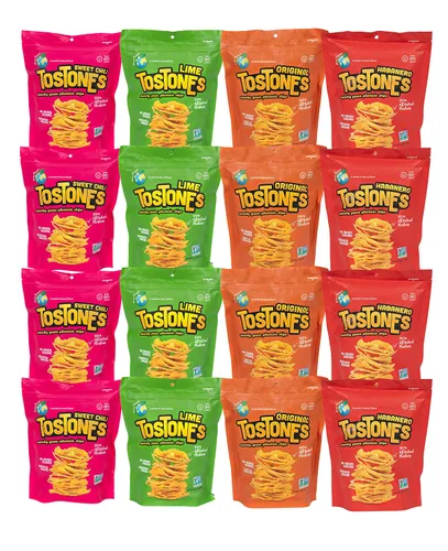 Miniatura 16 de TOSTONES, plátanos verdes, bolsa resellable, chips crujientes, plátanos, aceite de palma y sal, 3.53 onzas por unidad, 3.53 onzas por unidad, sabor