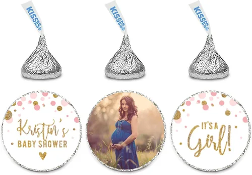 Miniatura 37 de Andaz Press Colección de fiesta de baby shower de niña con purpurina de oro rosa rubor, pancarta colgante con cuerda, Welcome Baby!, 5 pies, 1 juego