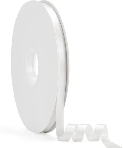 Miniatura 52 de Cinta de satén de doble cara verde manzana de 1-1/2 pulgadas x 50 yardas, cinta de color sólido de alta densidad, ideal para manualidades, envoltura