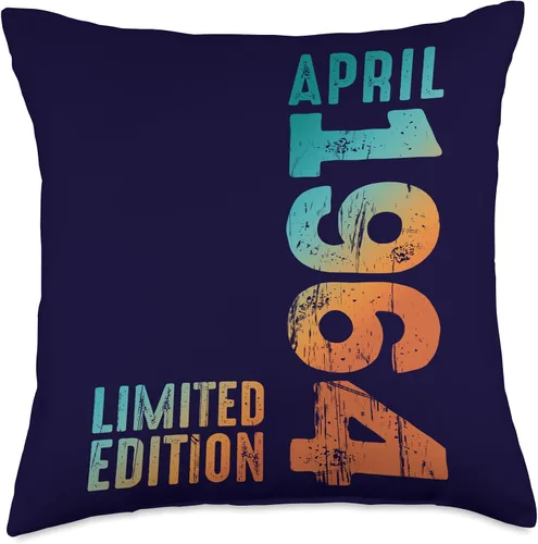 Miniatura 4 de Awesome Limited Edition April 1964 Retro 1964 Vintage 1964 Throw Pillow