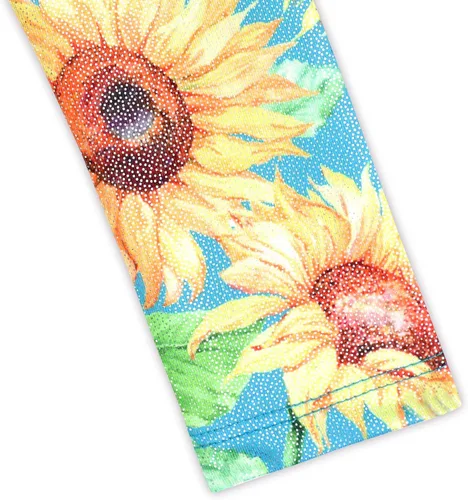 Miniatura 111 de HOZIY - Leotardos de manga larga para niñas, de gimnasia, para niños pequeños, trajes florales de unicornio, galaxia, arco iris, patrón de rayas