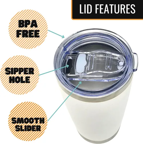 Miniatura 4 de Brooke & Jess Designs Vaso de acero inoxidable aislado al vacío para tíos – Taza de café de viaje grande – Regalos divertidos para tío – Taza