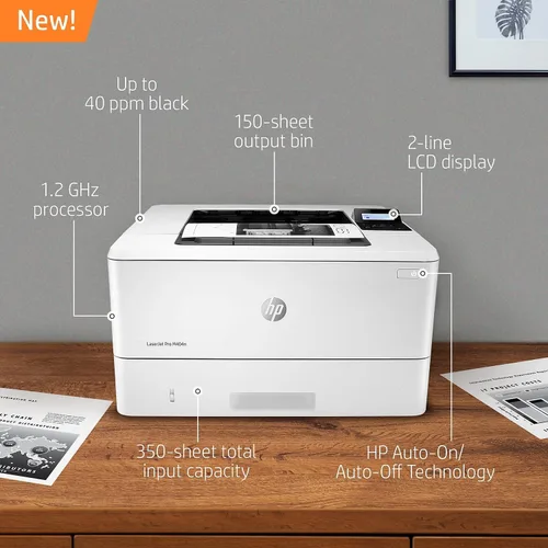 Miniatura 4 de HP - Laserjet Pro M404dn - Impresora láser monocromática con Ethernet integrado e impresión de doble cara, Negro talla única