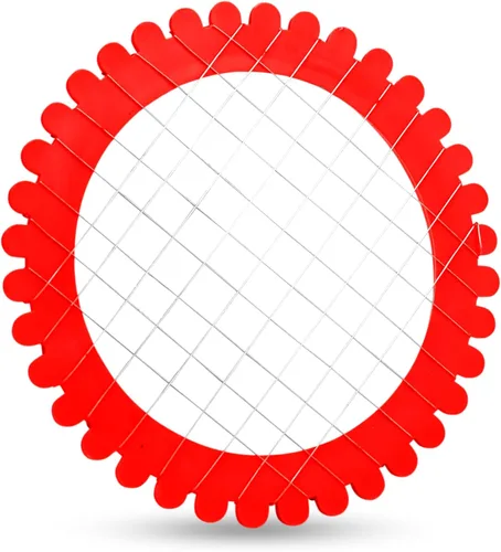 Cortador de huevos para huevos duros – Cortador manual de ensalada de papas, zanahorias y huevos – Picador de huevos de plástico para huevos duros y