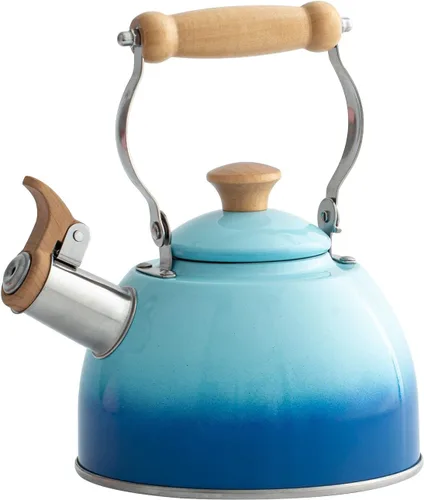 Miniatura 8 de ROCKURWOK - Hervidor de Té, Tetera con Mango Ergonómico de Toque Frío, Tetera de Acero Inoxidable de Grado Alimentario, Hervidor de Té para Estufa