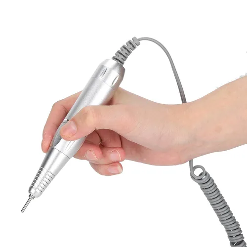 ZJchao Mango de taladro de uñas, 35000 rpm, taladro eléctrico de uñas, pieza de mano, taladro de uñas, máquina de manicura y pedicura, mango de