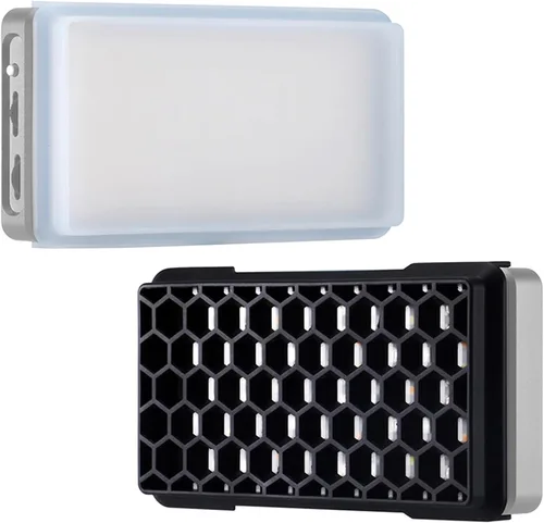 Falcon Eyes F7 Honeycomb Grid Softbox y difusor de goma de silicona para Falconeyes F7 12W RGB LED Video Light