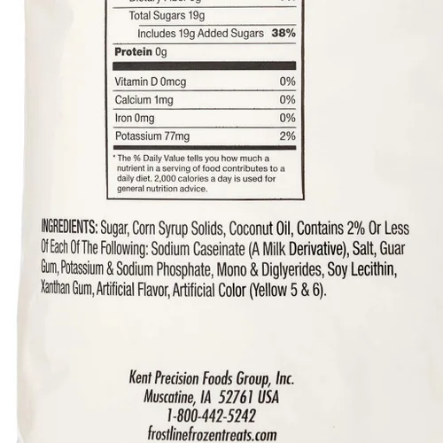 Miniatura 3 de Frostline Mezcla para helado suave de vainilla, libre de lactosa y gluten - Solo agregue agua, lácteos o alternativa libre de lácteos, usar