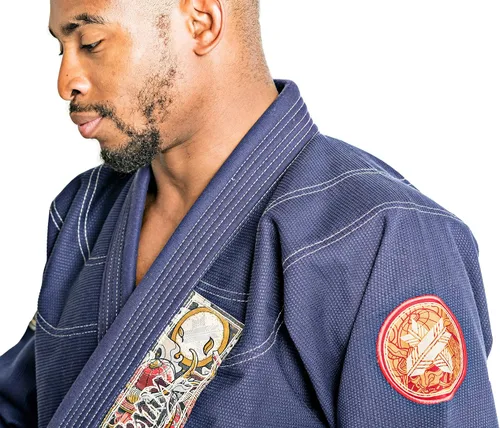 Miniatura 8 de Ronin Oni Bushi Jiu-Jitsu Kimono Gi - Kimono de artes marciales para entrenamiento BJJ