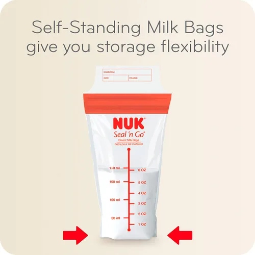 Miniatura 3 de Bolsas para leche materna NUK Seal N Go, Multicolor/Ninguno