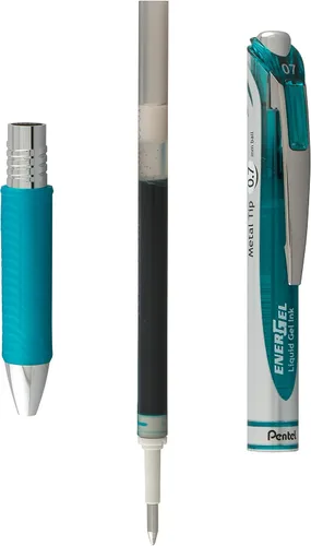 Miniatura 3 de Pentel - Tinta de repuesto para bolígrafo de gel líquido EnerGel Azul Turquesa
