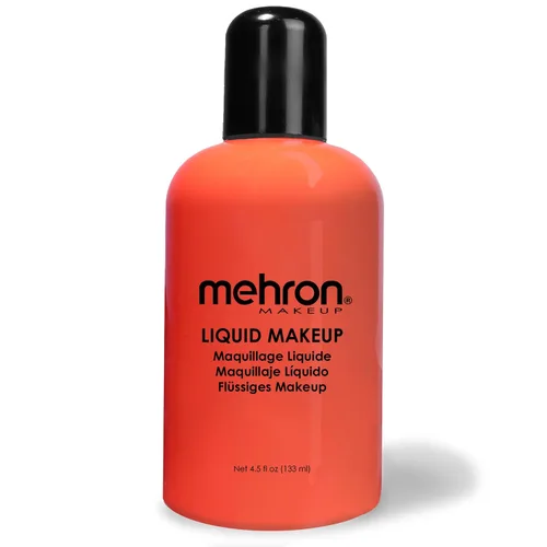 Miniatura 13 de Mehron Maquillaje líquido de maquillaje Pintura facial y pintura corporal 4.5 oz (4.5 fl oz) (marrón claro)