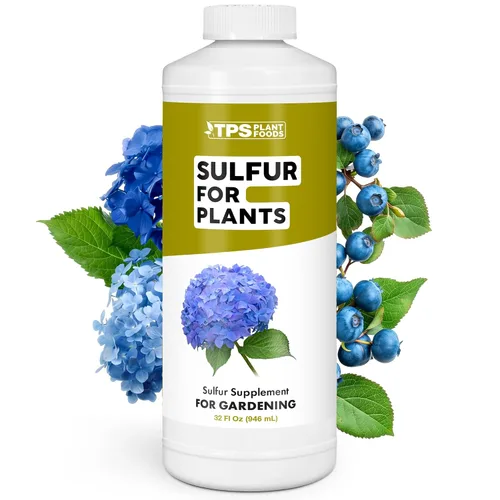 Miniatura 7 de Fertilizante de azufre: enmienda líquida de azufre para hojas más verdes, mejor absorción de nutrientes y plantas más fuertes, 8 onzas