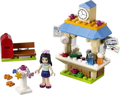 Miniatura 4 de LEGO Friends 41098 Kit de construcción de quiosco turístico de Emma