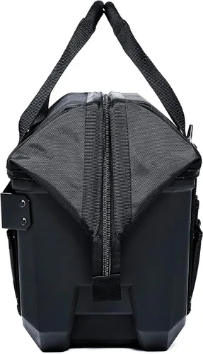 Miniatura 2 de ToughBuilt ClipTech Series - Bolsa de herramientas de boca masiva de 12 pulgadas, diseño de cuerpo duro de apertura amplia con 25 bolsillos, base