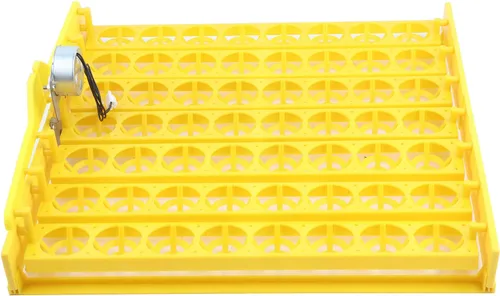 Incubadora de 56 huevos, torneado automático y ajustable, incubadora para huevos de gallina, para incubar aves de corral, pollo, pato, pájaro,
