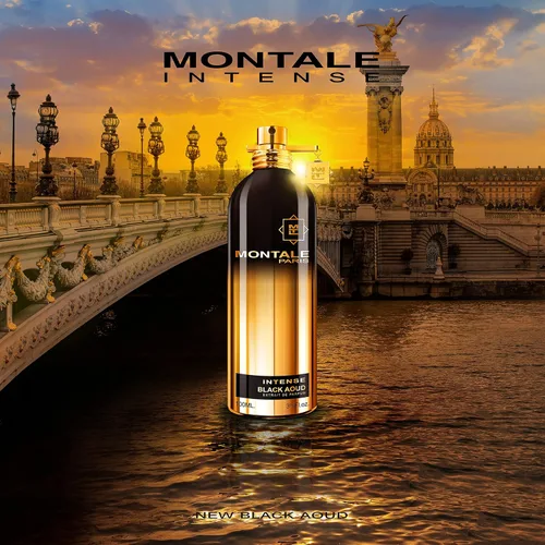 Miniatura 2 de MONTALE Extrait De Parfum Spray, Black Aoud Intense, 3.4 onzas líquidas