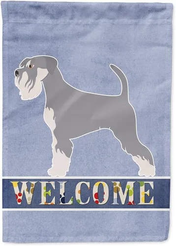 Miniatura 132 de Caroline's Treasures BB8334GF AIDI Bandera de jardín para perro de montaña del Atlas, bandera de buzón azul, bandera decorativa para patio exterior