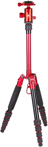 Miniatura 2 de SIRUI Trípode para cámara AM-1204K - Trípode ligero de fibra de carbono con cabezal de bola K-10X con funda, convertible a monopie