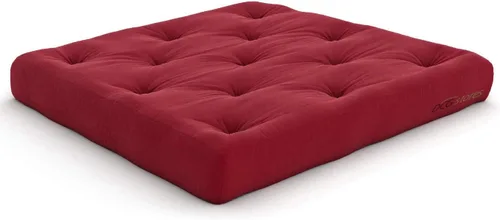 Miniatura 20 de Nirvana Futons Colchón de futón completo de 6 pulgadas, sarga azul marino, fabricado en Estados Unidos Azul marino (Navy Twill)