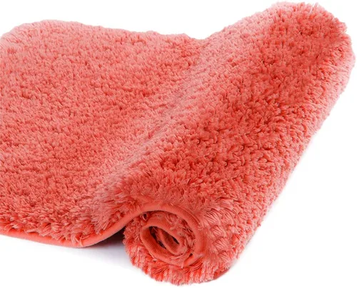 Miniatura 79 de Walensee Alfombra de baño antideslizante (16 x 24 pulgadas, color rubor) absorbente de agua, microfibra suave, lavable a máquina, alfombra de baño