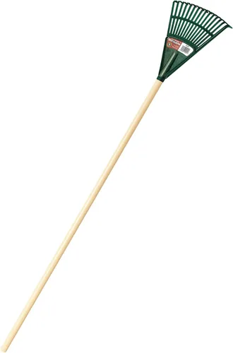 Miniatura 2 de The AMES Companies, Inc 2704000 True Temper - Rastrillo de hojas de polietileno de doble diente, 26 pulgadas
