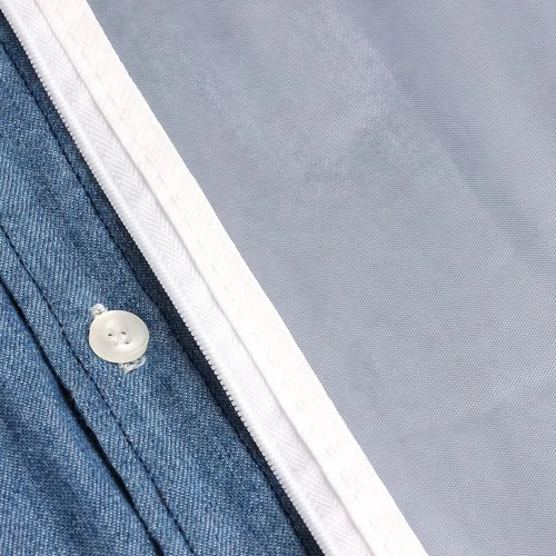 Miniatura 3 de Univivi Bolsas transparentes para colgar ropa de 60 pulgadas, bolsas de vestir transparentes para almacenamiento, paquete de 6 fundas de traje
