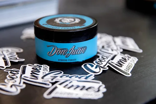 Miniatura 6 de Don Juan Hybrido Pomade A base de agua Fijación fuerte Alto brillo Extractos de plantas naturales y minerales oceánicos Aroma de brisa