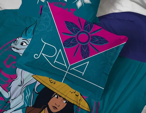 Miniatura 6 de Jay Franco - Juego de ropa de cama Verde azulado - Raya