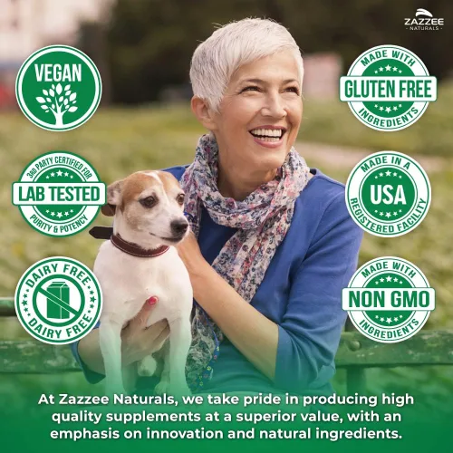Miniatura 4 de Zazzee - Artemisinina, 100 mg por cápsula, 120 cápsulas veganas, 4 meses de suministro, más 5 mg de BioPerine para una mejor absorción, extracto