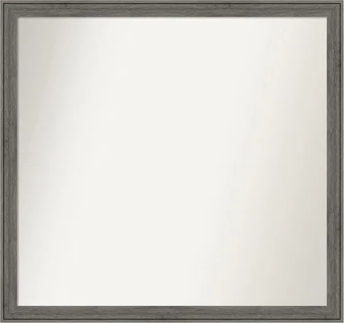 Miniatura 224 de Amanti Art Espejo personalizado, espejo de baño gris plomo a rayas, espejo de pared o espejo de tocador de baño sobre el fregadero