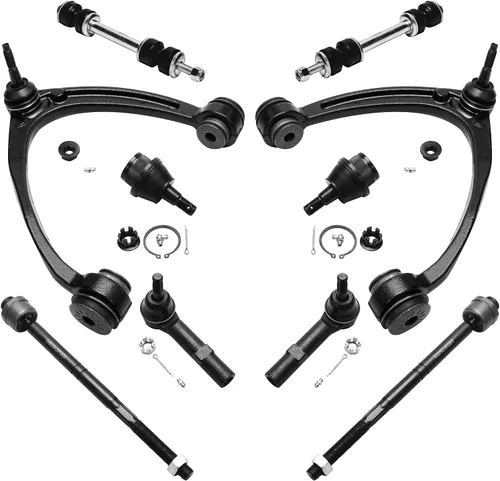 Detroit Axle - Kit de suspensión frontal de 10 piezas para Chevy GMC Silverado Sierra Yukon XL Suburban 1500 Avalanche Tahoe Escalade ESV EXT,